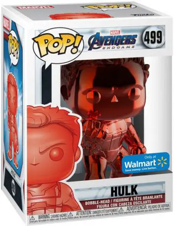 Figurine pop Hulk Rouge - Chromé - Avengers Endgame - 1