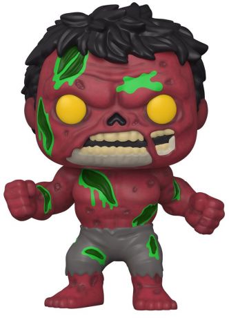 Figurine pop Hulk Rouge Zombie - Marvel Zombies - 2