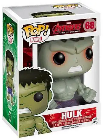 Figurine pop Hulk - Sauvage - Avengers Age Of Ultron - 1