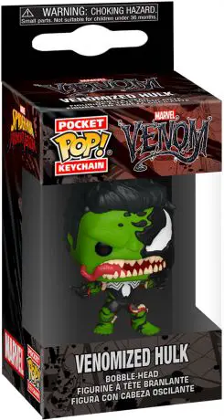 Figurine pop Hulk Vénomisé - Porte-clés - Venom - 1