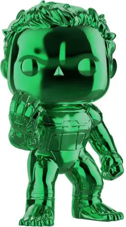 Figurine pop Hulk Vert - Chromé - Avengers Endgame - 2