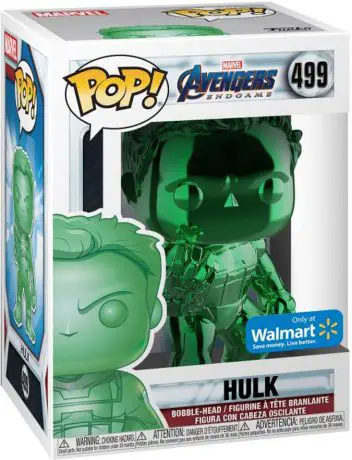 Figurine pop Hulk Vert - Chromé - Avengers Endgame - 1
