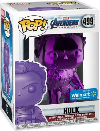 Figurine pop Hulk Violet - Chromé - Avengers Endgame - 1