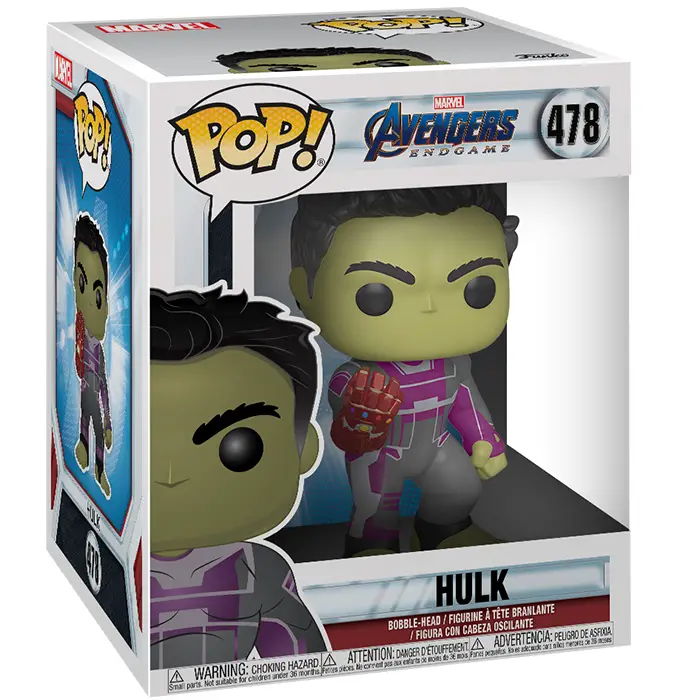 Figurine pop Hulk with Infinity Gauntlet - Avengers Endgame - 2
