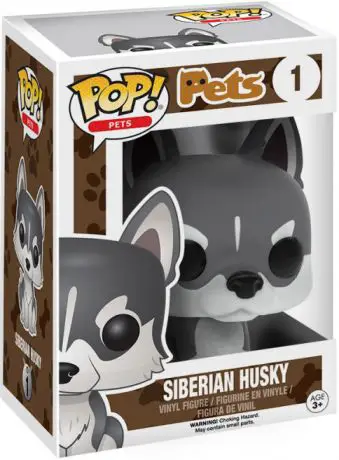 Figurine pop Husky Sibérien - Animaux de Compagnie - 1
