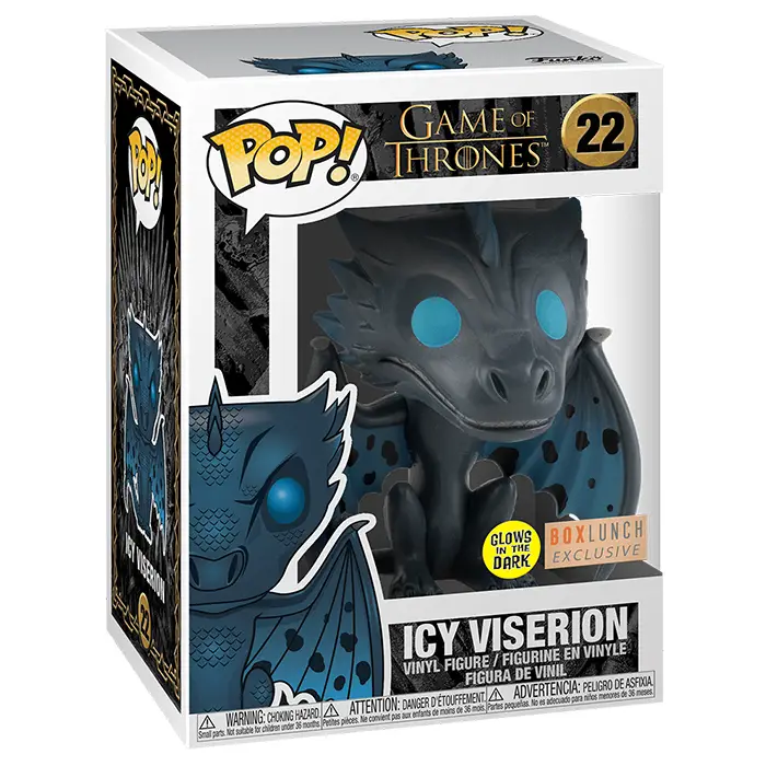 Figurine pop Icy Viserion - Game Of Thrones - 2