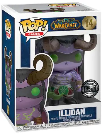 Figurine pop Illidan - métallique - World of Warcraft - 1