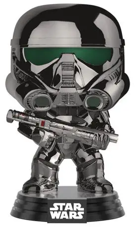 Figurine pop Imperial Death Trooper - Chrome Metallic - Rogue One : A Star Wars Story - 2