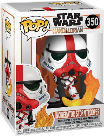 Figurine pop Incinerator Stormtrooper - Star Wars The Mandalorian - 1