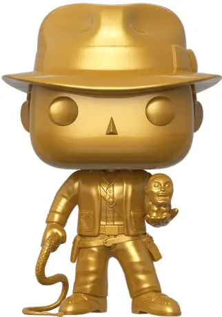 Figurine pop Indiana Jones - Metallique Or & 25 cm - Indiana Jones - 2