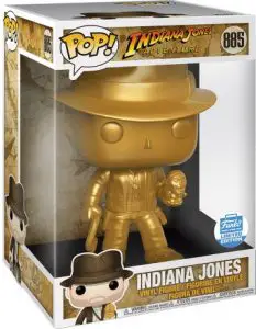 Figurine Indiana Jones – Metallique Or & 25 cm – Indiana Jones- #885