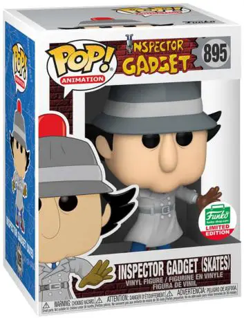 Figurine pop Inspecteur Gadget avec rollers - Inspecteur Gadget - 1