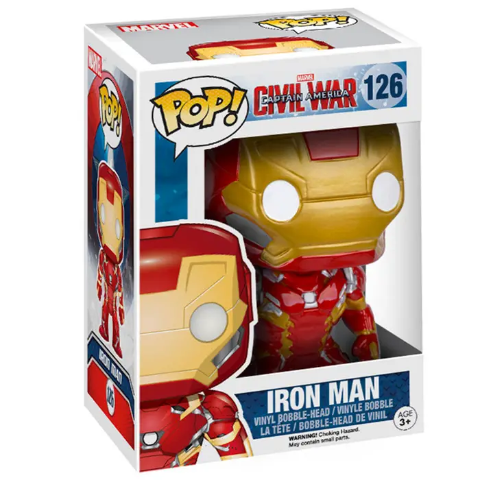 Figurine pop Iron Man - Captain America : Civil War - 2
