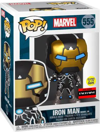 Figurine pop Iron Man - Brillant dans le noir - Marvel Comics - 1
