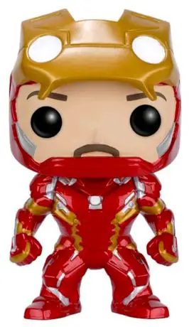 Figurine pop Iron Man - Casque Ouvert - Captain America : Civil War - 2