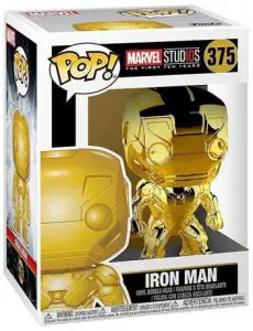 Figurine Iron Man – Chrome Or – Marvel Studios – L’anniversaire des 10 ans- #375