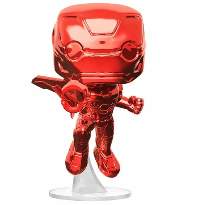 Figurine pop Iron Man Chrome Red - Avengers Infinity War - 1