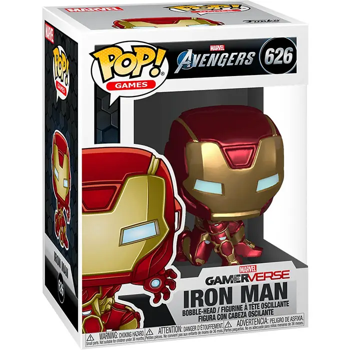Figurine pop Iron Man Gamerverse - Avengers video game - 2