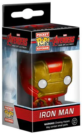 Figurine pop Iron Man - Porte-clés - Avengers Age Of Ultron - 1