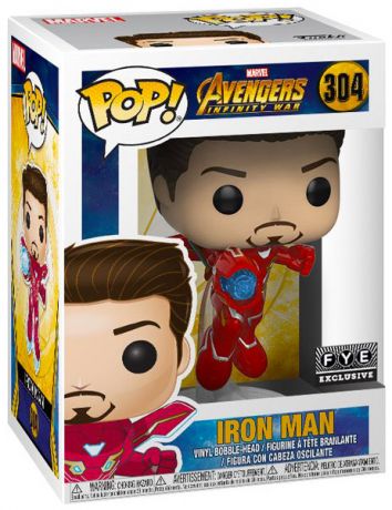 Figurine pop Iron Man - Sans Masque - Avengers Infinity War - 1