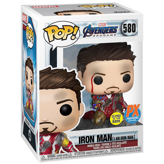 Figurine pop Iron Man with gauntlet - Avengers Endgame - 2