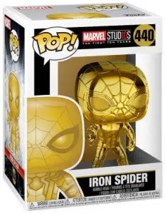Figurine Iron Spider – Chrome Or – Marvel Studios – L’anniversaire des 10 ans- #440