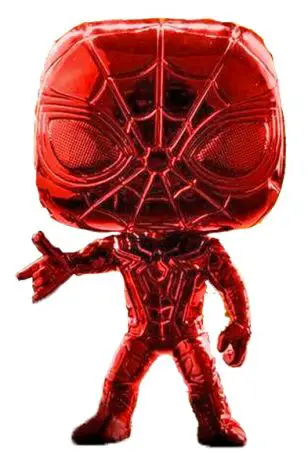 Figurine pop Iron Spider - Chromé Rouge - Avengers Infinity War - 2