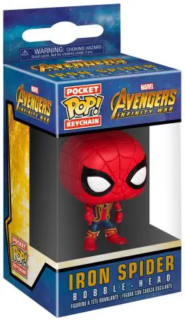 Figurine pop Iron Spider - Porte-clés - Avengers Infinity War - 1