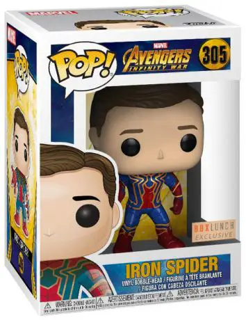 Figurine pop Iron Spider - Sans Masque - Avengers Infinity War - 1