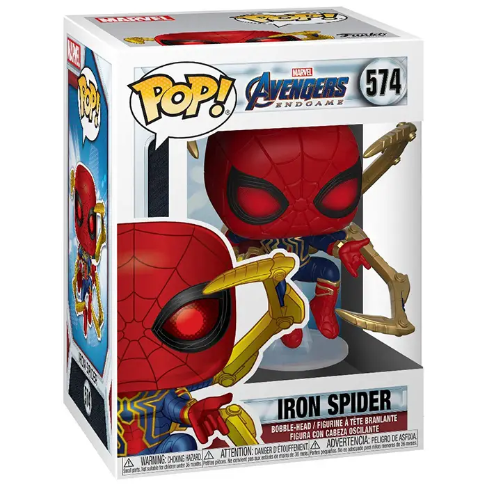 Figurine pop Iron Spider with gauntlet - Avengers Endgame - 2