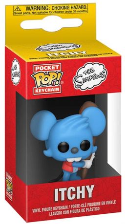 Figurine pop Itchy - Porte clés - Les Simpson - 1