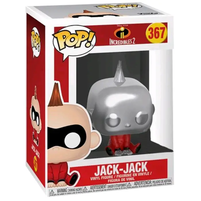 Figurine pop Jack Jack chrome - Incredibles 2 - 2