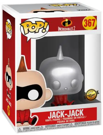 Figurine pop Jack-Jack - Chromé - Les Indestructibles 2 - 1