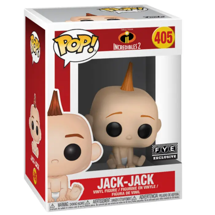 Figurine pop Jack-Jack couche - Incredibles 2 - 2