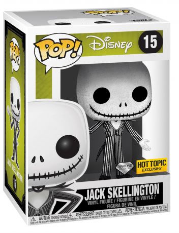 Figurine pop Jack Skellington - Paillettes diamantées - L'Etrange Noël De Mr Jack - 1