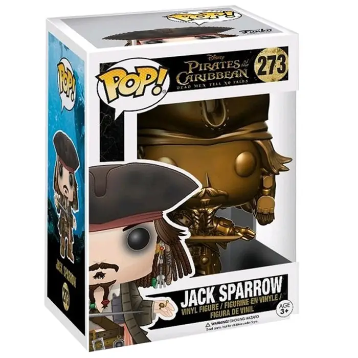 Figurine pop Jack Sparrow gold - Pirates Des Caraïbes - 2