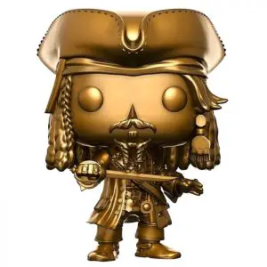 Figurine Jack Sparrow gold – Pirates Des Caraïbes- #138