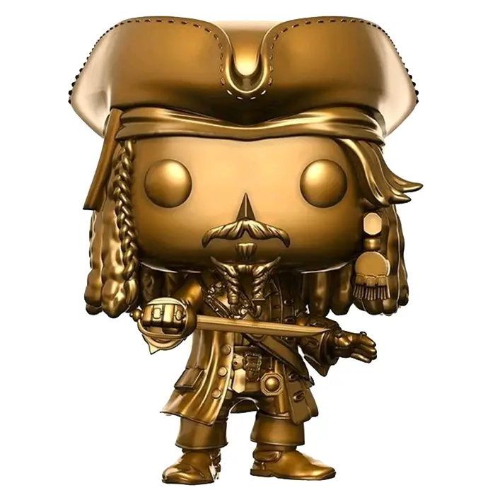 Figurine pop Jack Sparrow gold - Pirates Des Caraïbes - 1