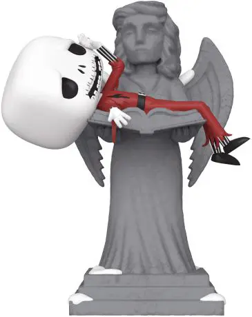 Figurine pop Jack sur Statue d'Ange - 15 cm - L'Etrange Noël De Mr Jack - 2