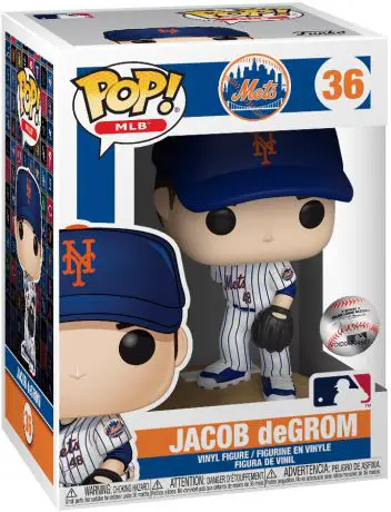 Figurine pop Jacob deGrom - MLB : Ligue Majeure de Baseball - 1