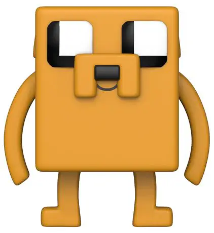 Figurine pop Jake le chien - Style Minecraft - Adventure Time - 2