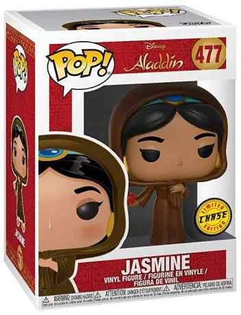Figurine pop Jasmine - Déguisée - Avec Pomme - Aladdin - 1