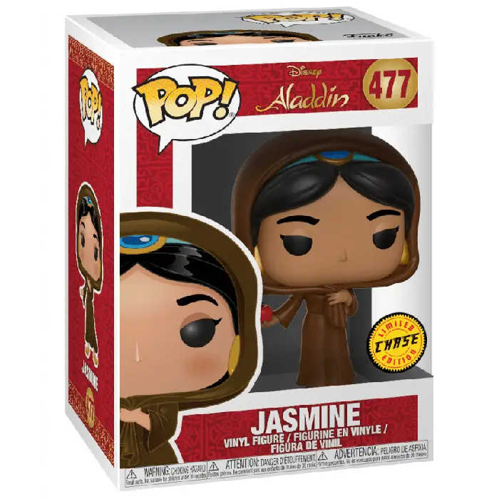 Figurine pop Jasmine déguisée chase - Aladdin - 2