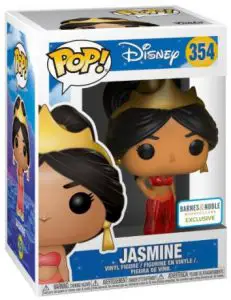 Figurine Jasmine – Rouge pailletée – Aladdin- #354