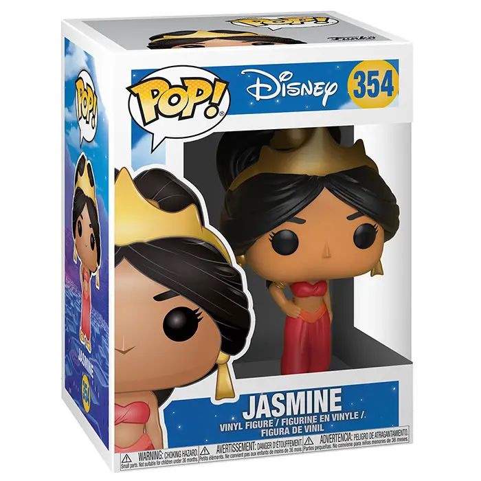 Figurine pop Jasmine version rouge - Aladdin - 2