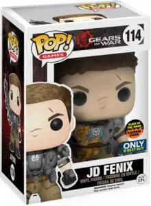 Figurine JD Fenix avec bave – Brillant dans le noir – Gears of War- #114