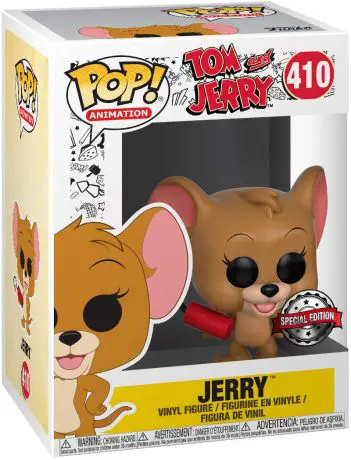 Figurine pop Jerry avec Dynamite - Tom et Jerry - 1