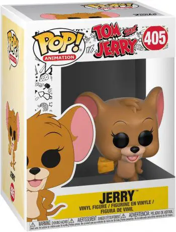 Figurine pop Jerry avec Fromage - Tom et Jerry - 1