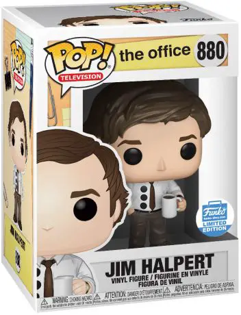 Figurine pop Jim Halpert Poinçon 3 trous - The Office - 1