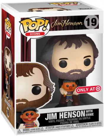 Figurine pop Jim Henson avec Ernie - Les Muppets - 1